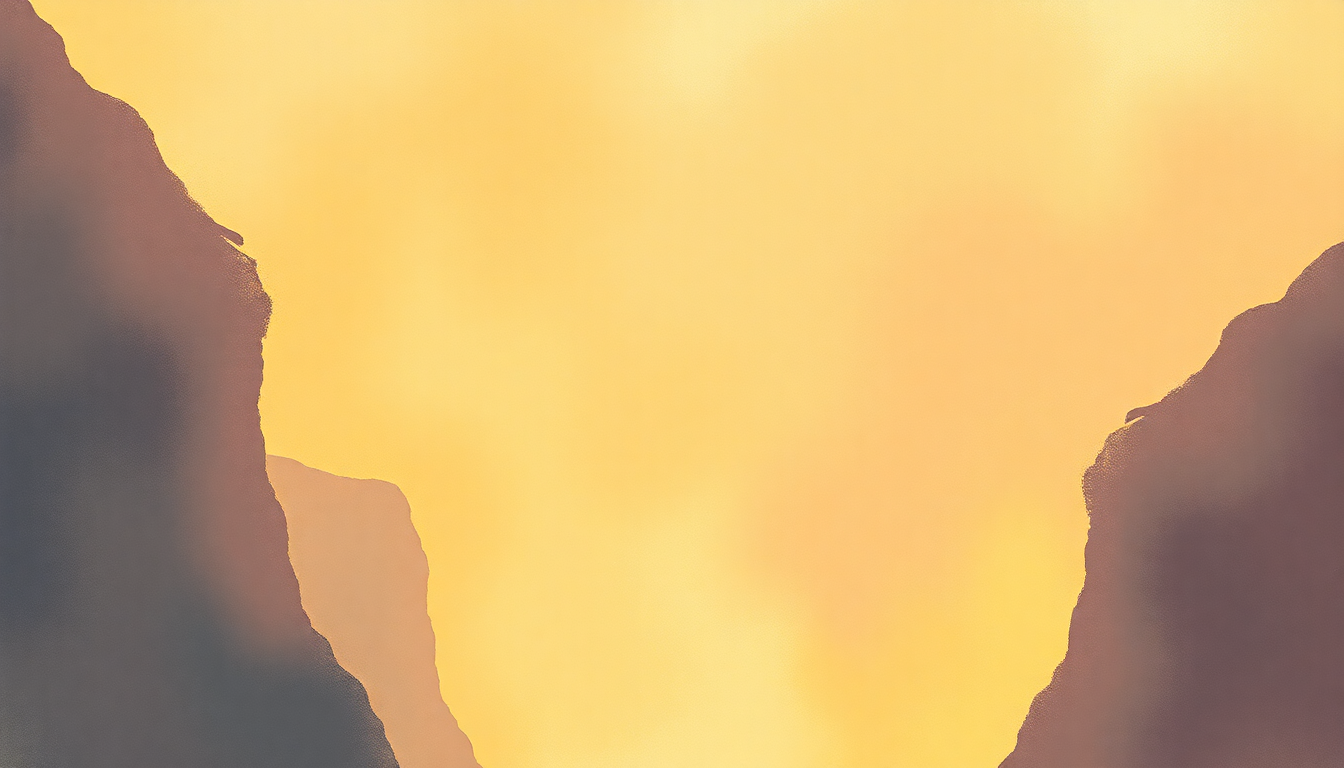 Fan-driven abstract illustration evoking the emotional arc of Princess Leia's Theme by John Williams