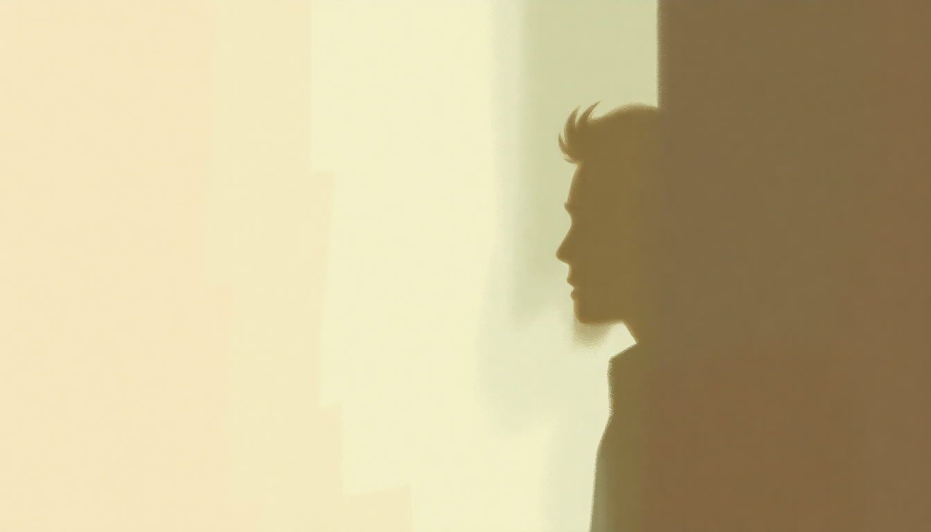 Fan-driven abstract illustration evoking the emotional arc of Professional by The Weeknd