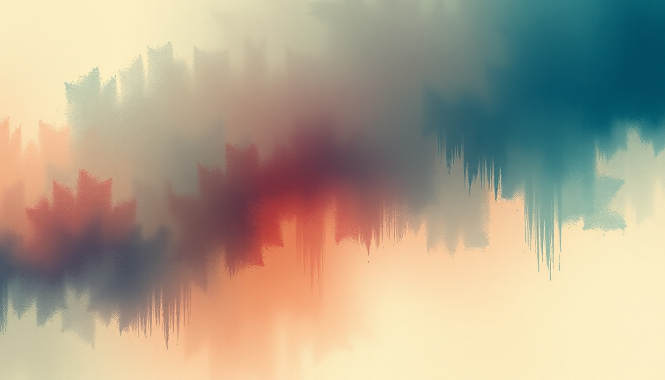 Fan-driven abstract illustration evoking the emotional arc of Progression by Raheem DeVaughn