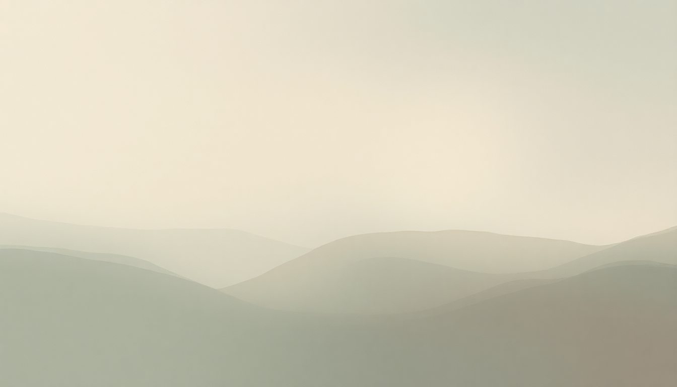 Fan-driven abstract illustration evoking the emotional arc of Promise by Ben Howard