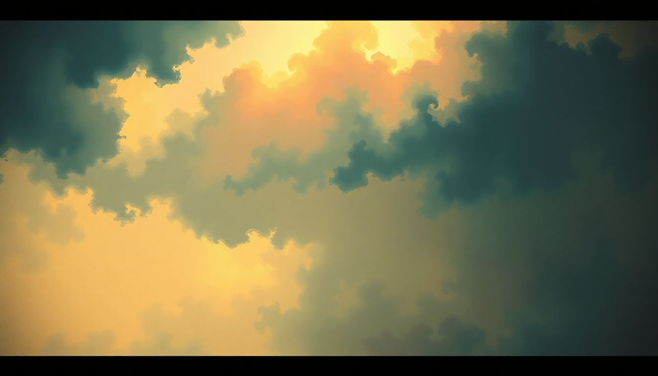 Fan-driven abstract illustration evoking the emotional arc of Proud Mary by Tina Turner