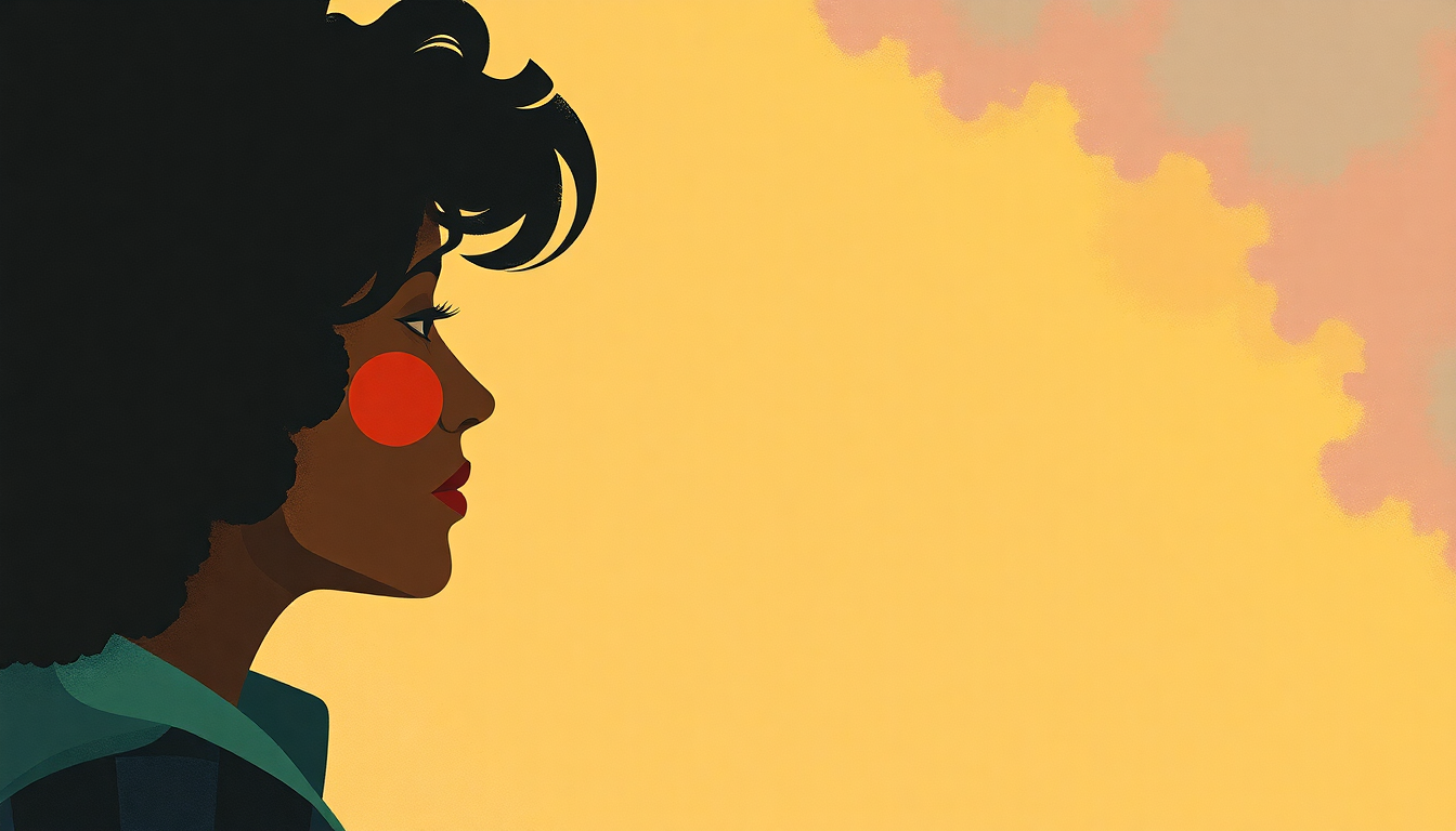 Fan-driven abstract illustration evoking the emotional arc of Put Your Body Somewhere by Ohio Players