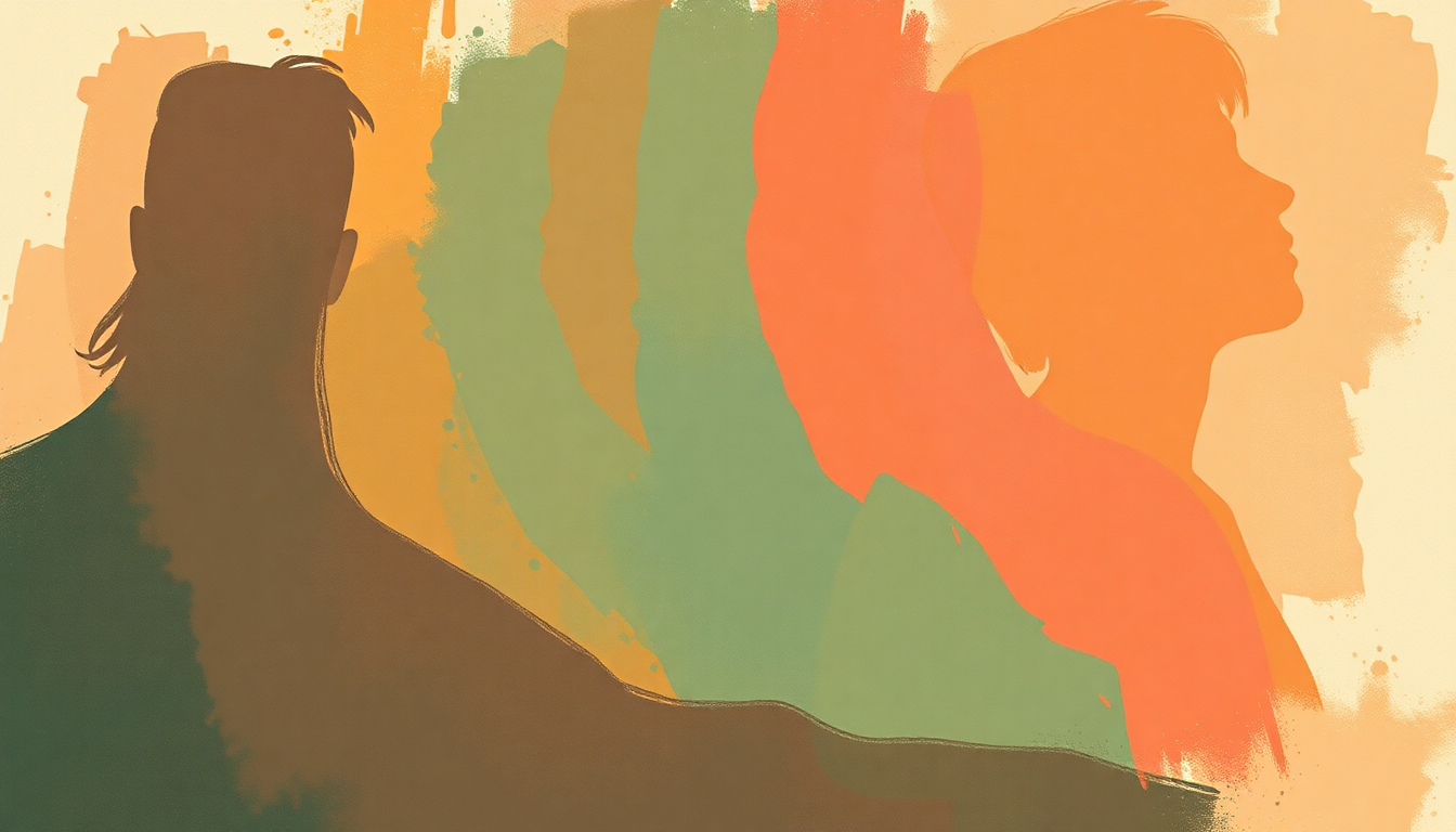 Fan-driven abstract illustration evoking the emotional arc of Que Ruido by J Balvin