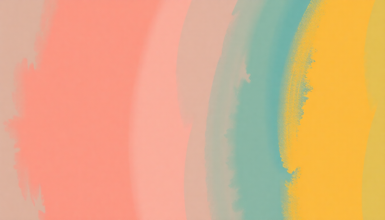 Fan-driven abstract illustration evoking the emotional arc of Realce by Gilberto Gil