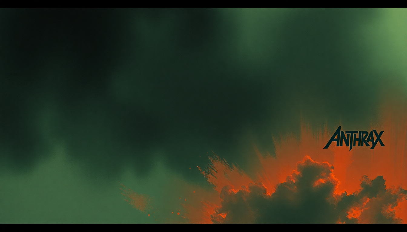 Fan-driven abstract illustration evoking the emotional arc of Refuse to Be Denied by Anthrax