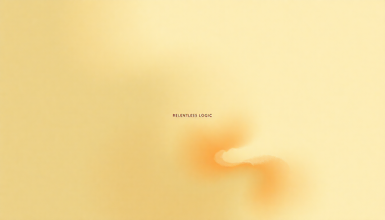 Fan-driven abstract illustration evoking the emotional arc of Relentless Logic by Faithless