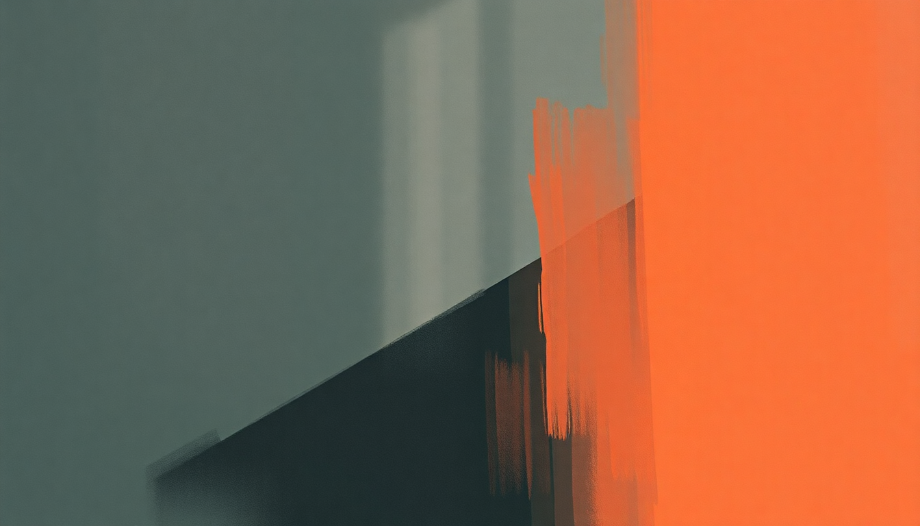 Fan-driven abstract illustration evoking the emotional arc of Reprazent by Roni Size