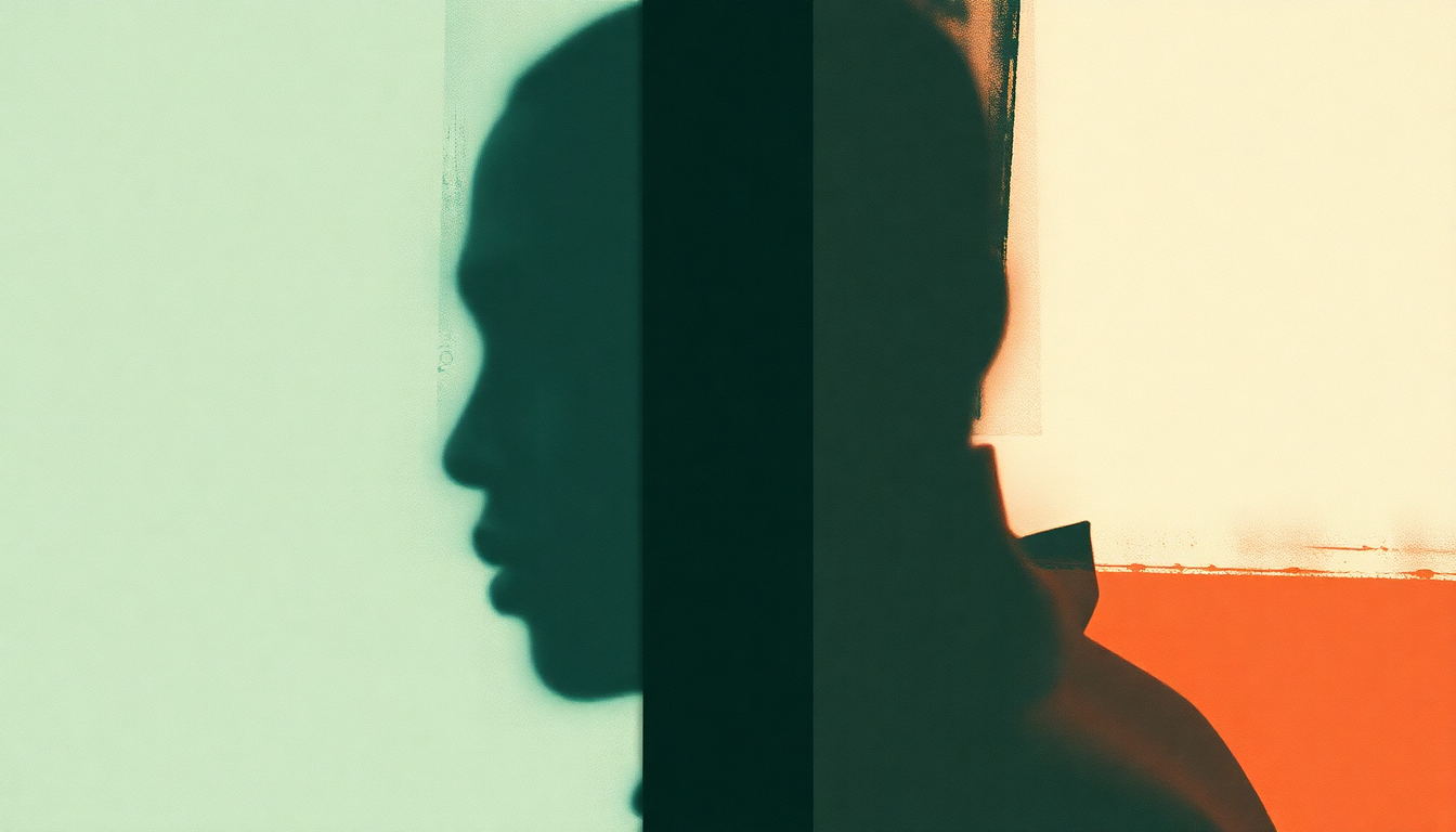 Fan-driven abstract illustration evoking the emotional arc of Represent by Nas