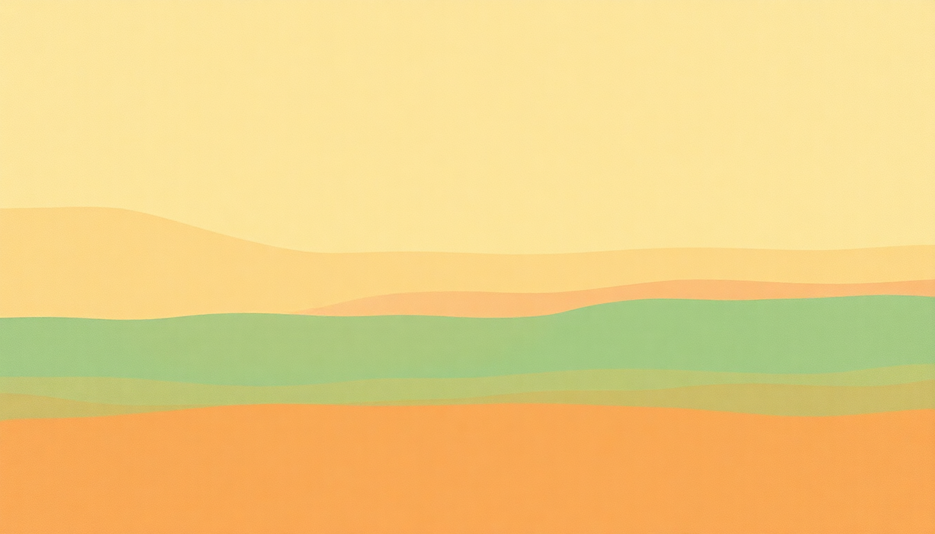 Fan-driven abstract illustration evoking the emotional arc of Reservations by Lambchop