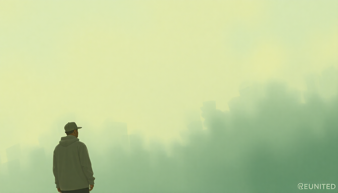 Fan-driven abstract illustration evoking the emotional arc of Reunited by Wu-Tang Clan