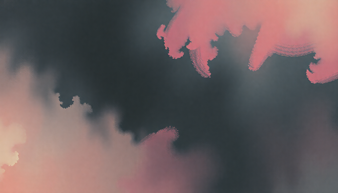 Fan-driven abstract illustration evoking the emotional arc of Revolution 909 by Daft Punk