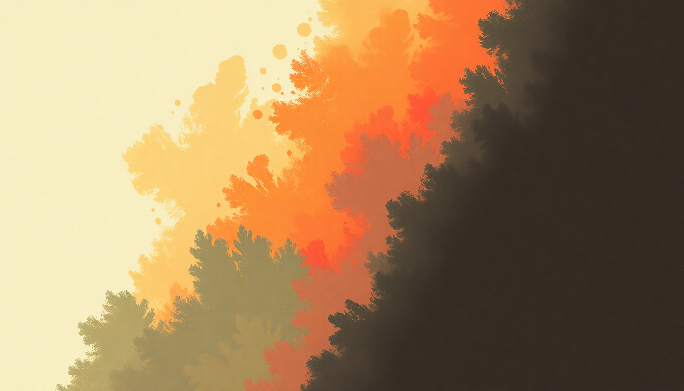 Fan-driven abstract illustration evoking the emotional arc of RicchForever by Roddy Ricch