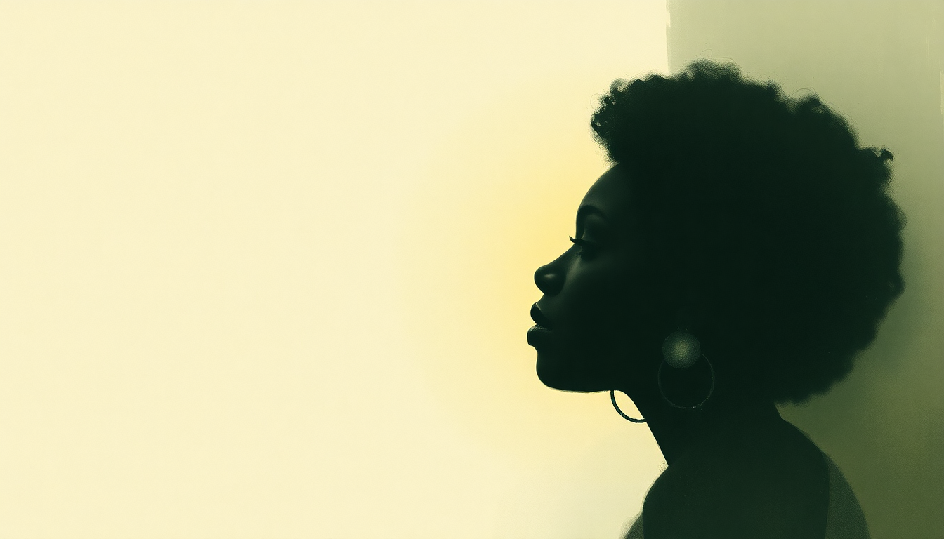 Fan-driven abstract illustration evoking the emotional arc of Rich Girl by Nina Simone