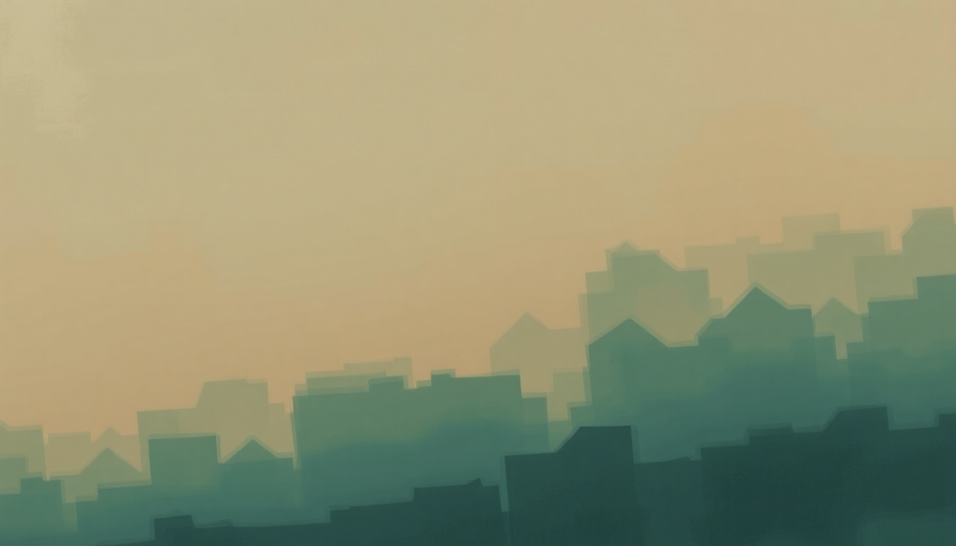 Fan-driven abstract illustration evoking the emotional arc of Rich Man's War by Steve Earle