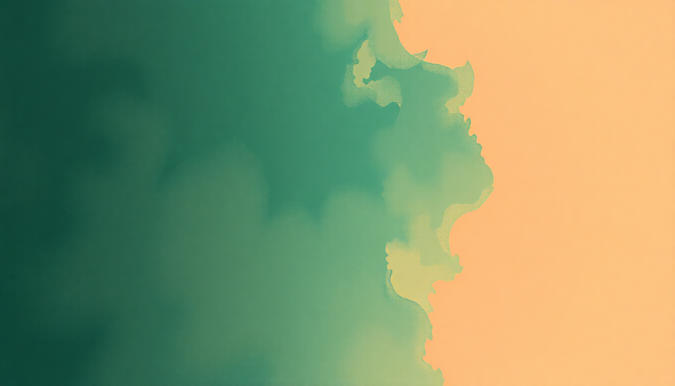 Fan-driven abstract illustration evoking the emotional arc of Ride the Weather by H.E.R.