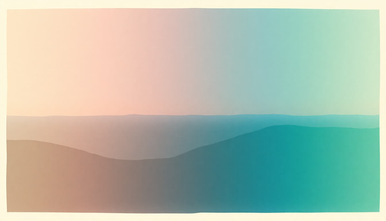 Fan-driven abstract illustration evoking the emotional arc of Right Thing by DJ Shadow