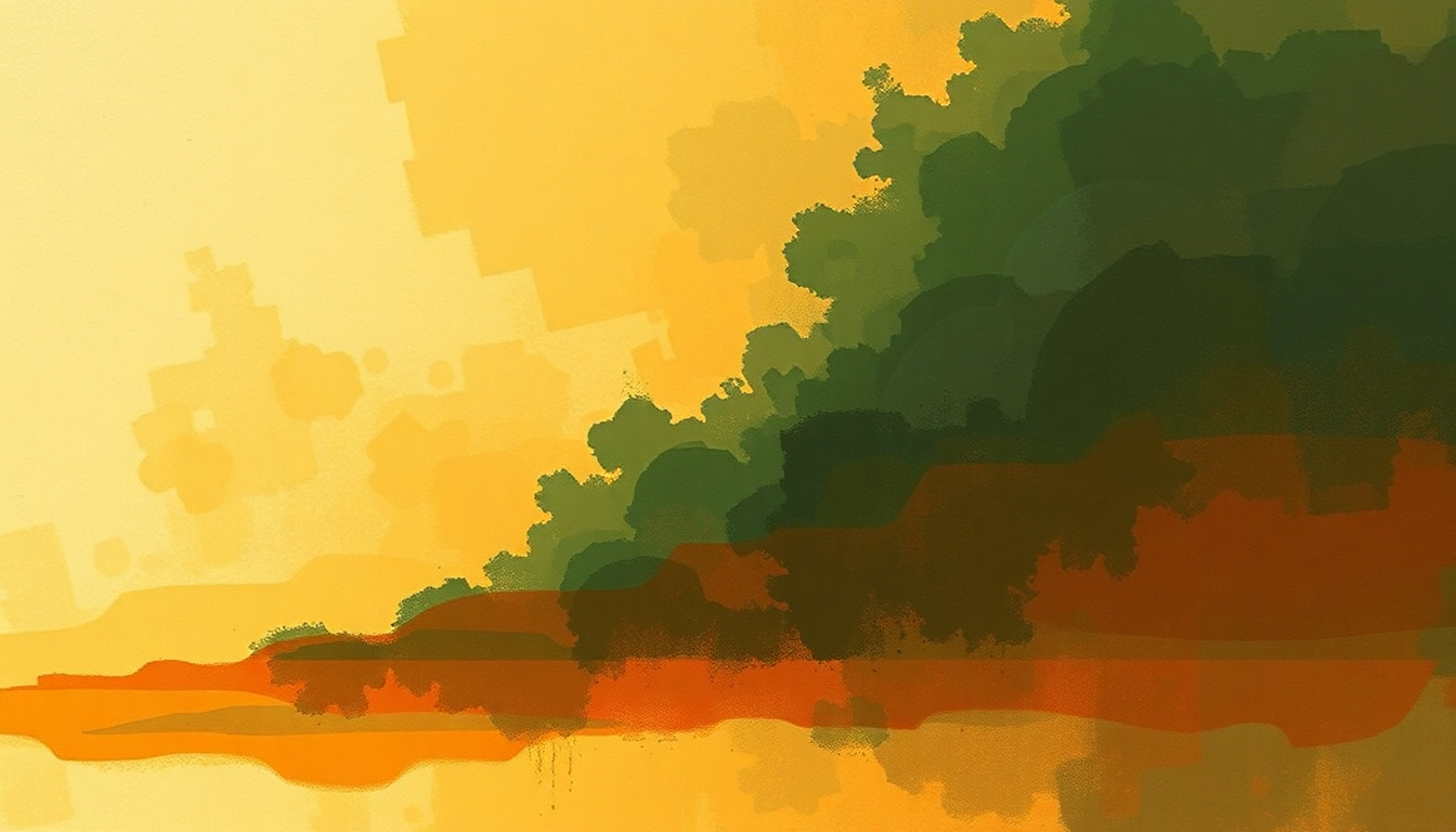 Fan-driven abstract illustration evoking the emotional arc of Riot by Herbie Hancock