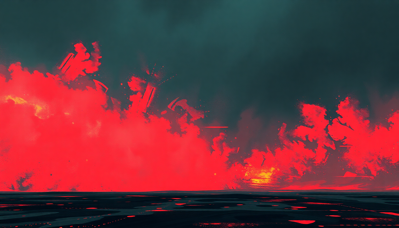 Fan-driven abstract illustration evoking the emotional arc of Riot Squad by Bad Brains