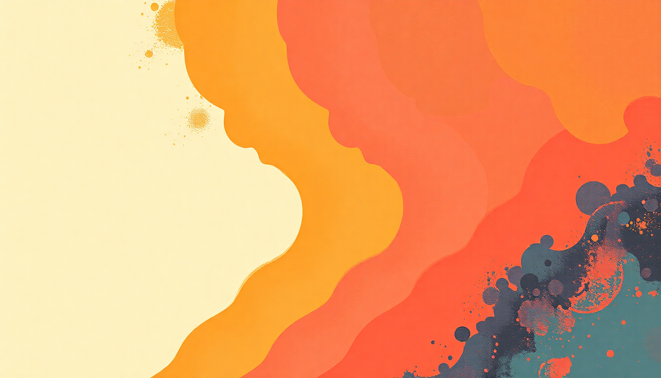 Fan-driven abstract illustration evoking the emotional arc of Rock and Roll by The Velvet Underground