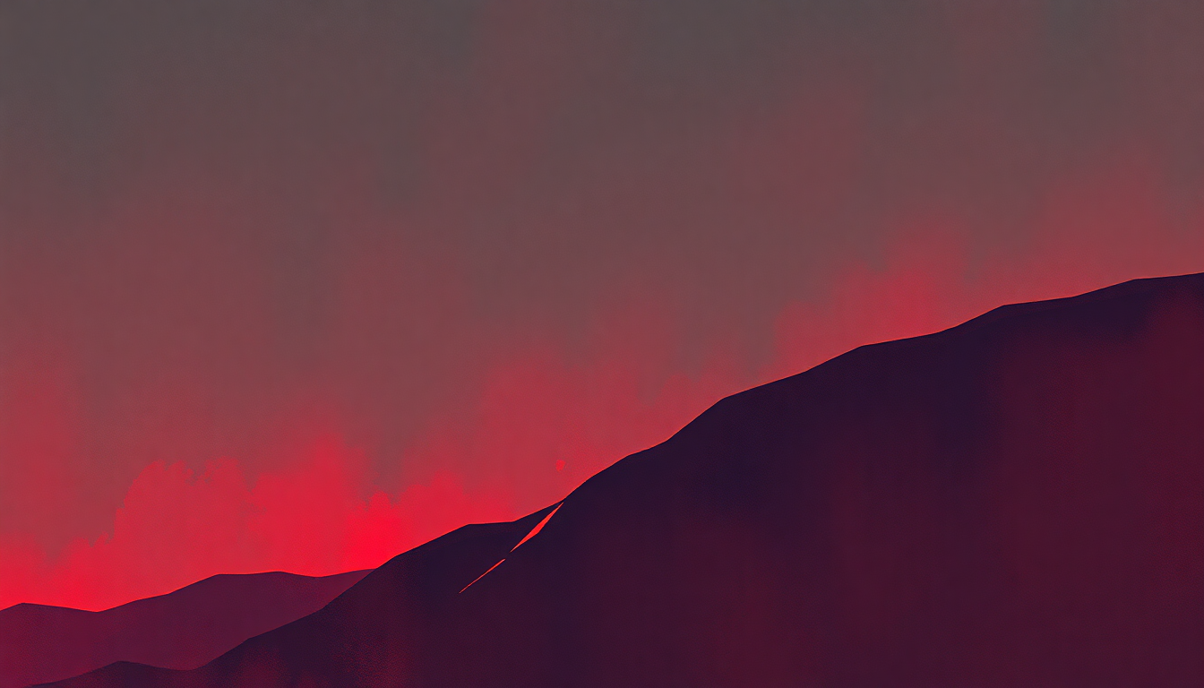 Fan-driven abstract illustration evoking the emotional arc of Rock Box by Run DMC