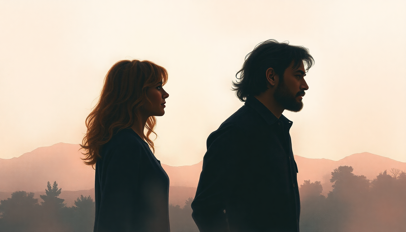 Fan-driven abstract illustration evoking the emotional arc of Rose of Jericho by Eddie Vedder