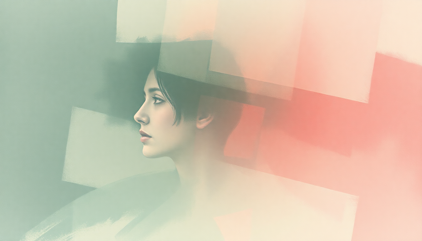 Fan-driven abstract illustration evoking the emotional arc of Rosemary by Deftones