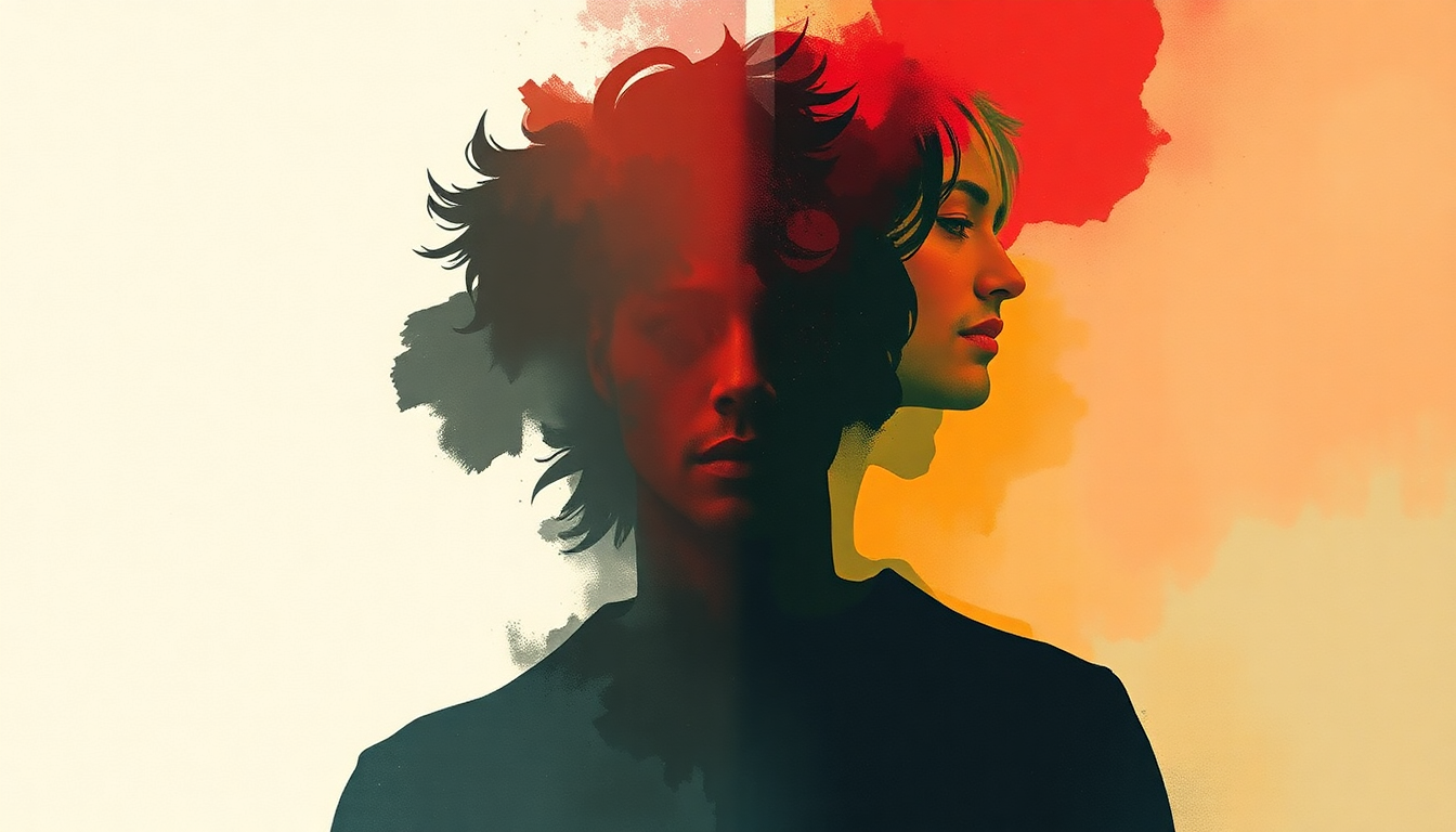 Fan-driven abstract illustration evoking the emotional arc of Sacrifice by The Weeknd