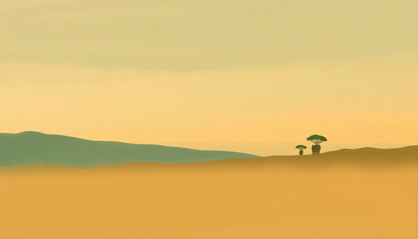 Fan-driven abstract illustration evoking the emotional arc of SAFARI by Tyler, the Creator