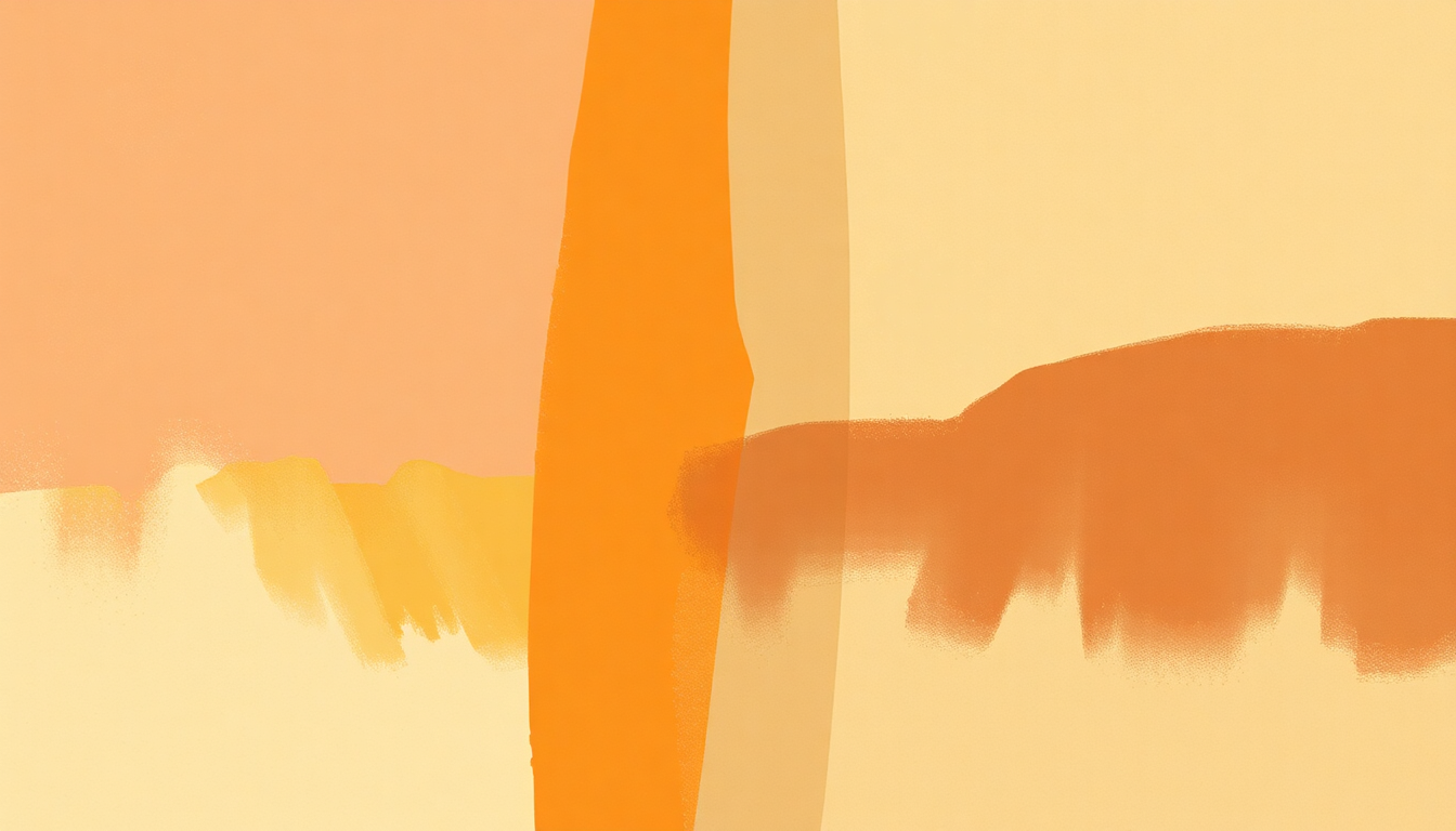 Fan-driven abstract illustration evoking the emotional arc of Sandy by Alex G