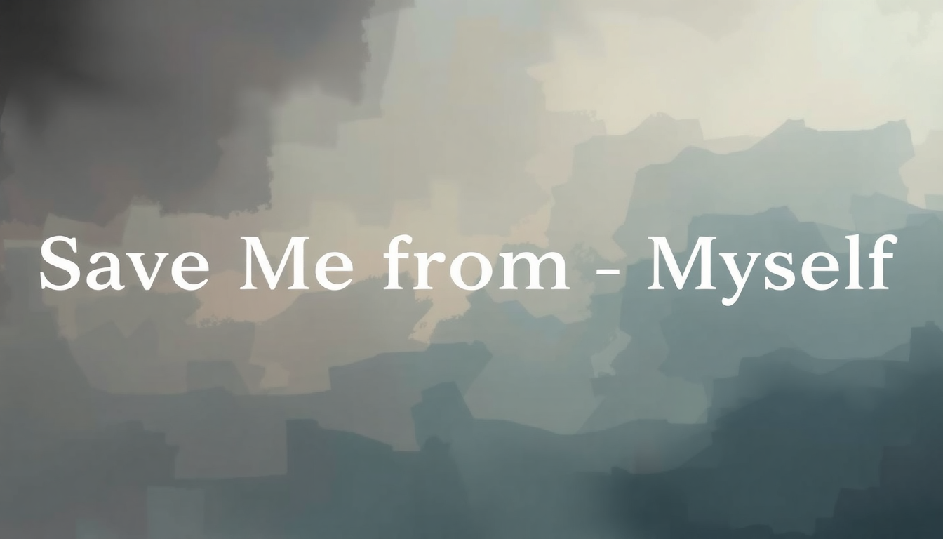 Fan-driven abstract illustration evoking the emotional arc of Save Me from Myself by Christina Aguilera