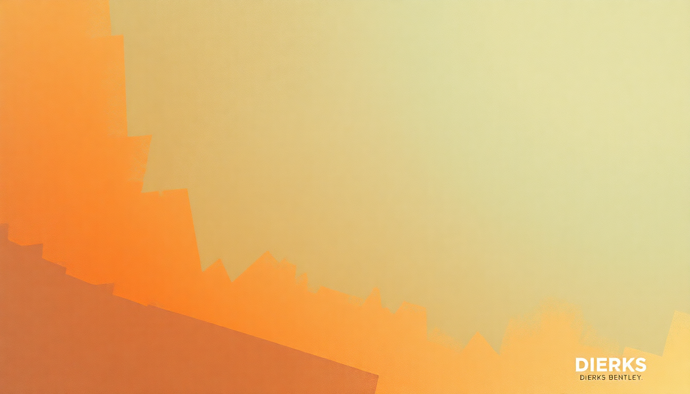 Fan-driven abstract illustration evoking the emotional arc of Say You Do by Dierks Bentley