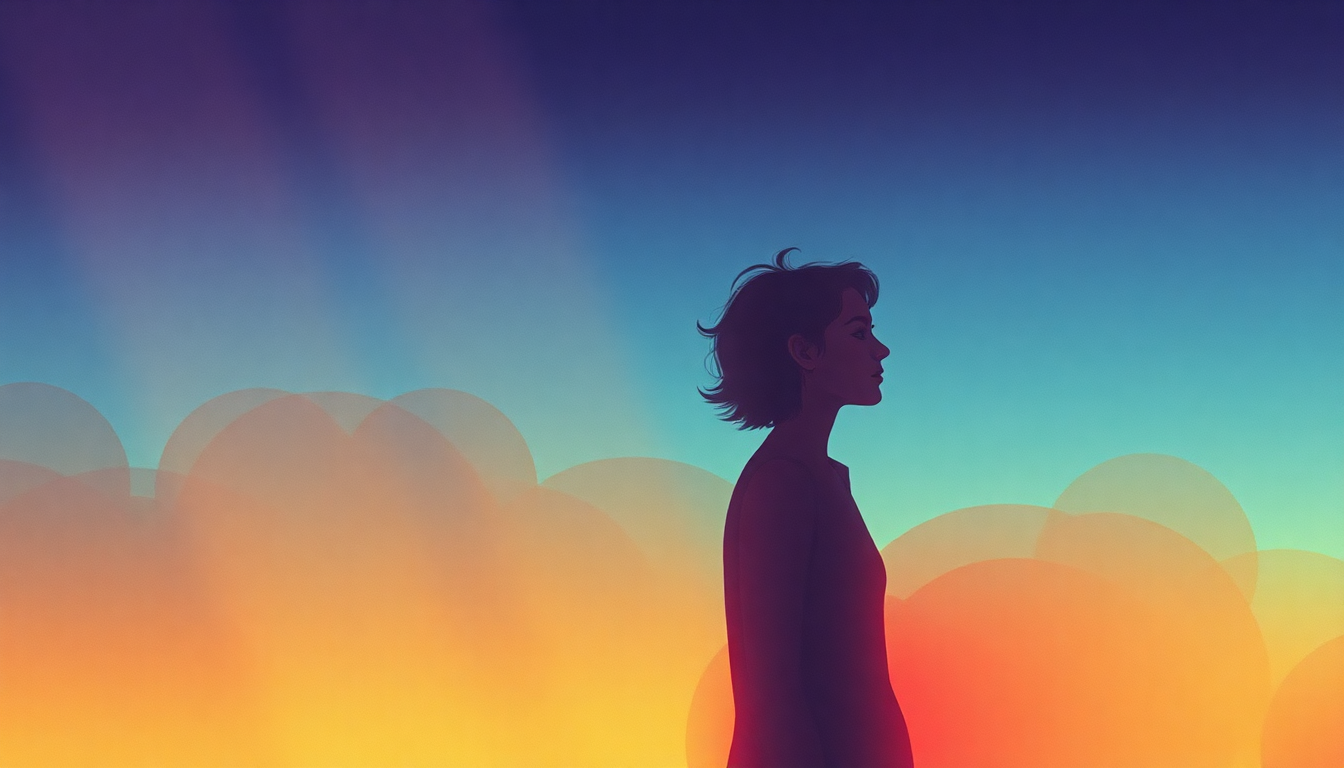 Fan-driven abstract illustration evoking the emotional arc of Send for Me by Atlantic Starr