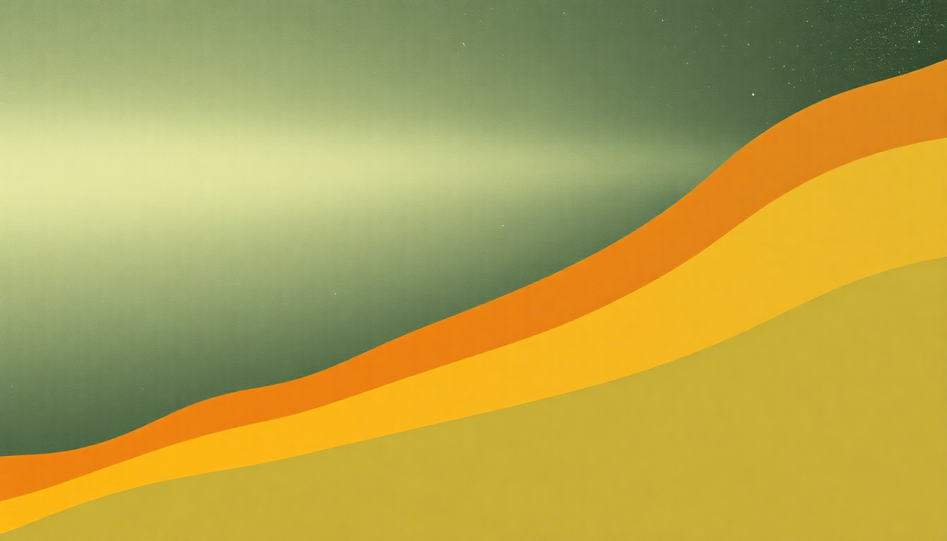 Fan-driven abstract illustration evoking the emotional arc of September Gurls by Big Star