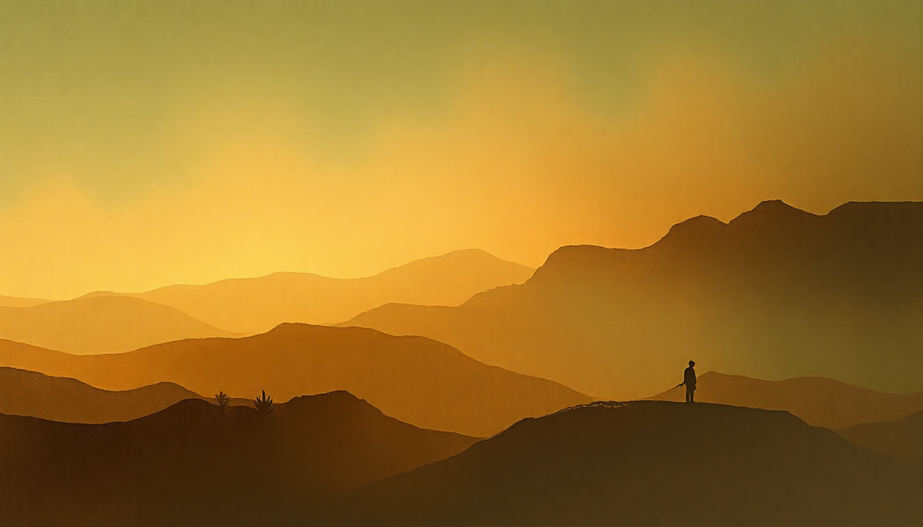 Fan-driven abstract illustration evoking the emotional arc of Serenade for Strings in C Major by Pyotr Ilyich Tchaikovsky