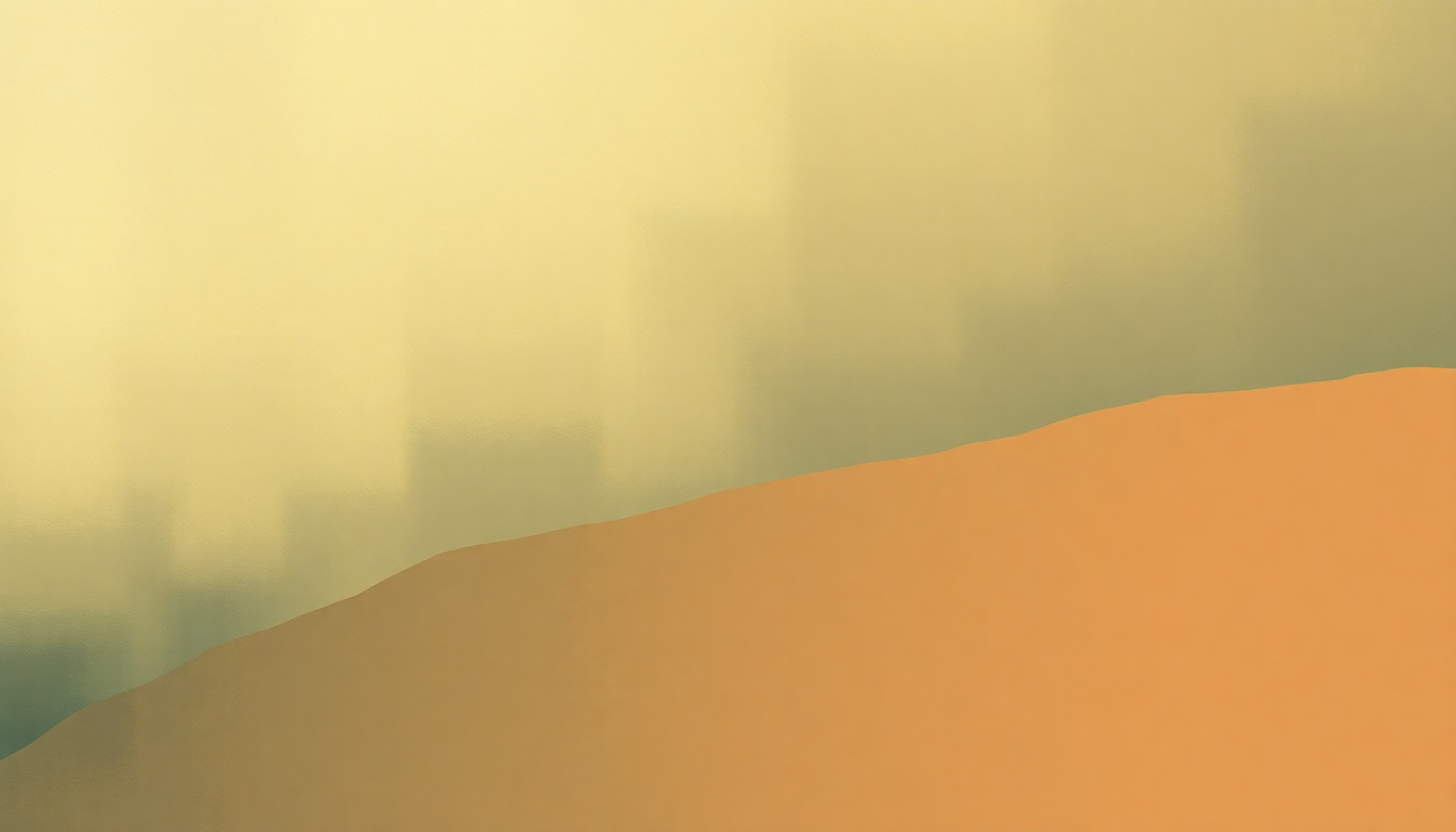 Fan-driven abstract illustration evoking the emotional arc of Set by Youssou NDour