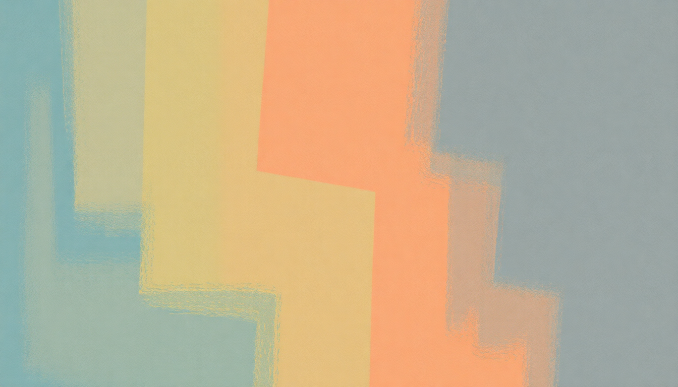 Fan-driven abstract illustration evoking the emotional arc of Sexx Laws by Beck