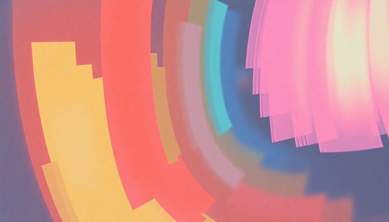 Fan-driven abstract illustration evoking the emotional arc of Sexy Disco by 808 State