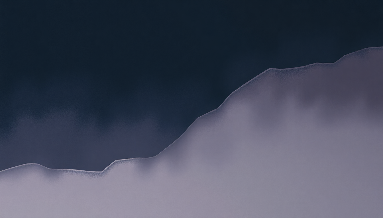 Fan-driven abstract illustration evoking the emotional arc of II. Shadows by Childish Gambino