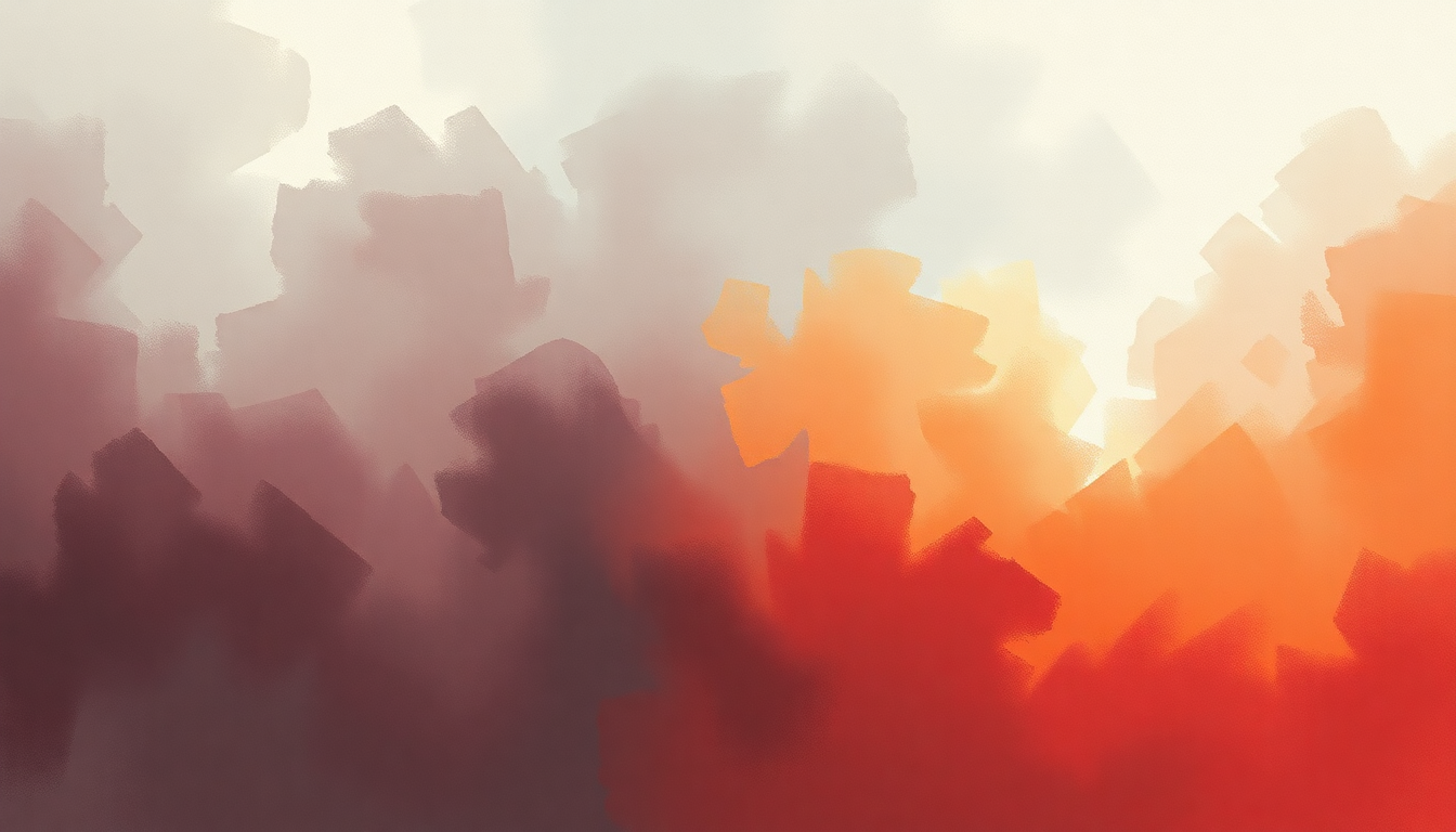 Fan-driven abstract illustration evoking the emotional arc of She Bad by Cardi B