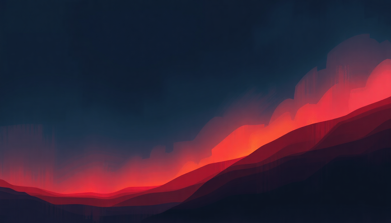 Fan-driven abstract illustration evoking the emotional arc of Ship of Fools by Erasure