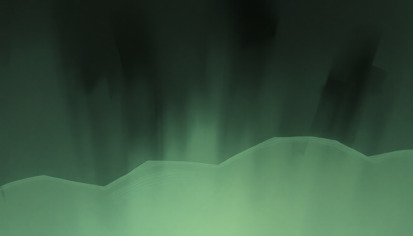 Fan-driven abstract illustration evoking the emotional arc of Shoots and Ladders by Korn