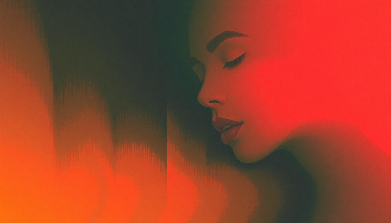 Fan-driven abstract illustration evoking the emotional arc of Show Some Respect by Tina Turner