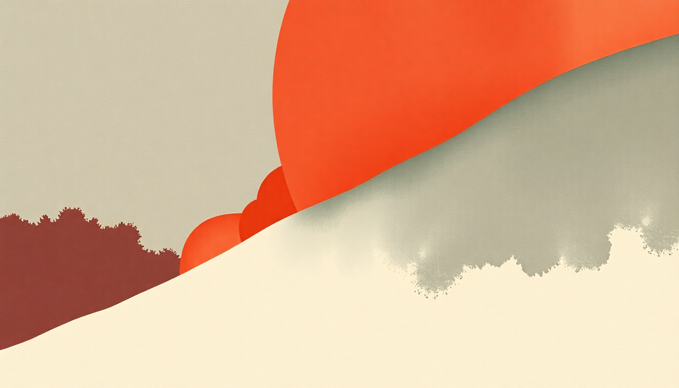 Fan-driven abstract illustration evoking the emotional arc of Shut Up by Ledisi