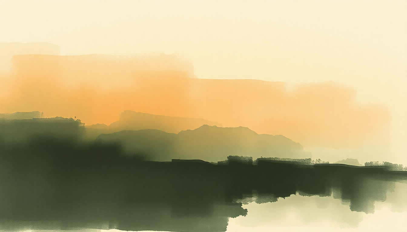 Fan-driven abstract illustration evoking the emotional arc of Signs of Life by Arcade Fire