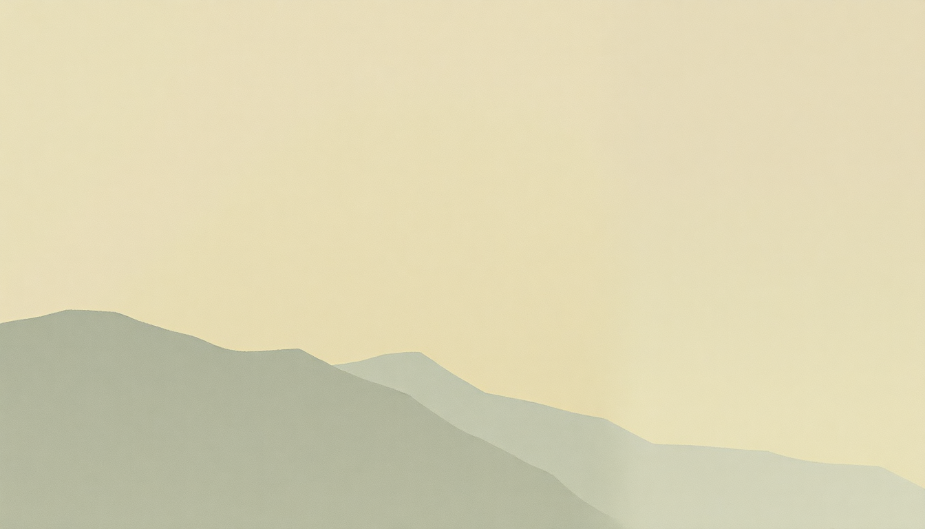 Fan-driven abstract illustration evoking the emotional arc of Silhouettes 1 2 3 by Floating Points