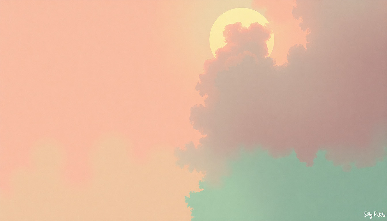 Fan-driven abstract illustration evoking the emotional arc of Silly Thing by Sex Pistols