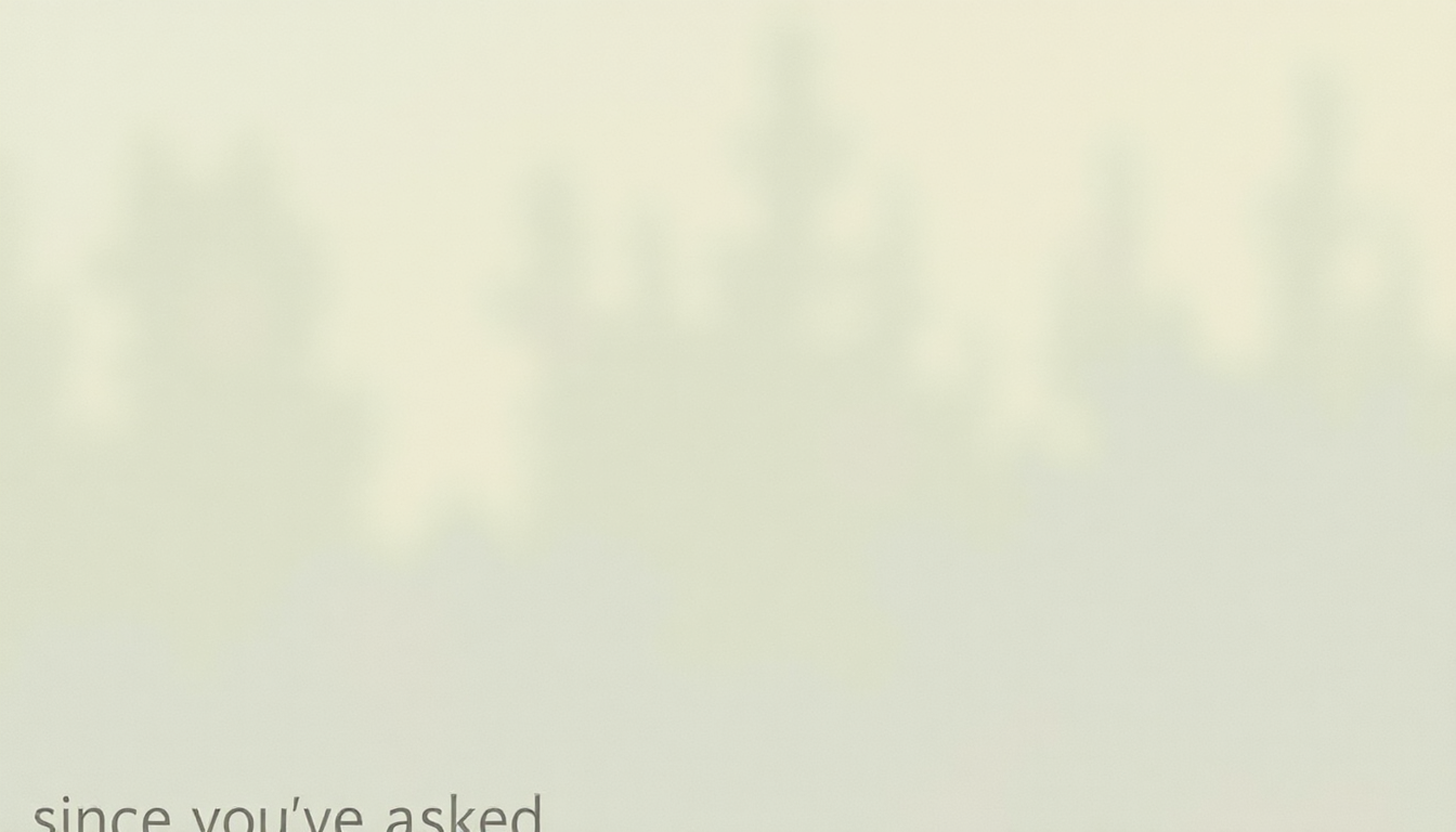 Fan-driven abstract illustration evoking the emotional arc of Since You've Asked by Judy Collins