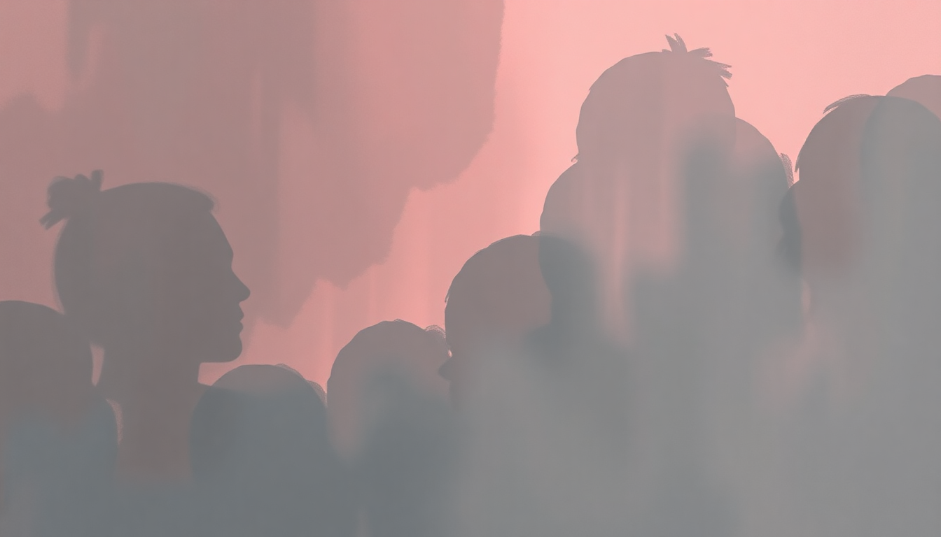 Fan-driven abstract illustration evoking the emotional arc of Skeletons by Travis Scott