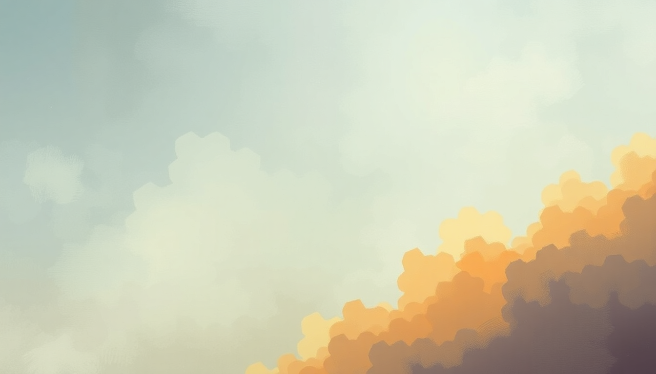 Fan-driven abstract illustration evoking the emotional arc of Sky's the Limit by Dwele