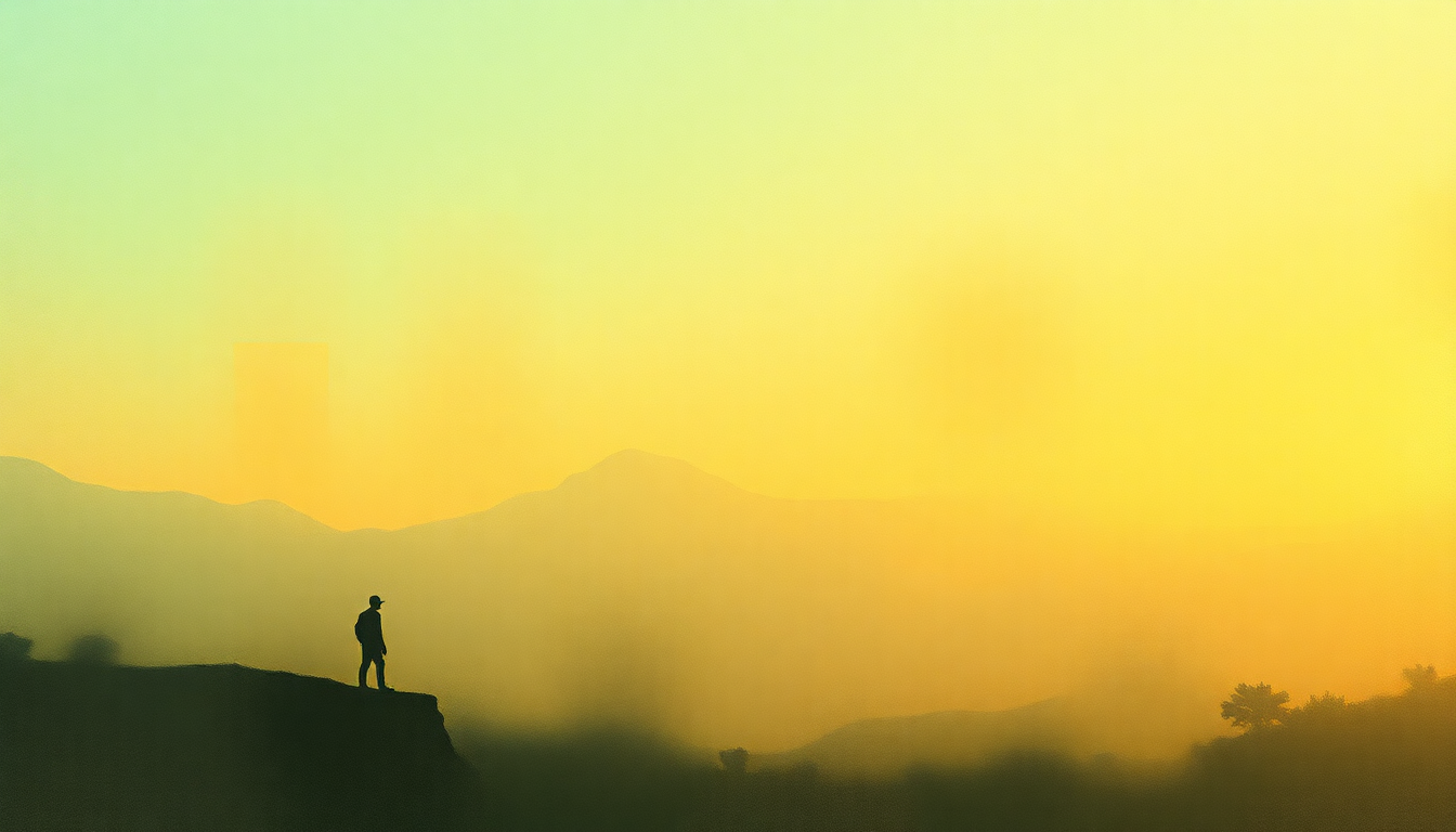 Fan-driven abstract illustration evoking the emotional arc of Slavery Days by Burning Spear